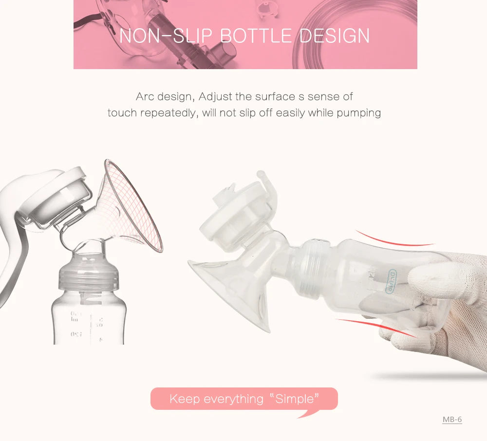 Comfort-Fit Manual Breast Pump