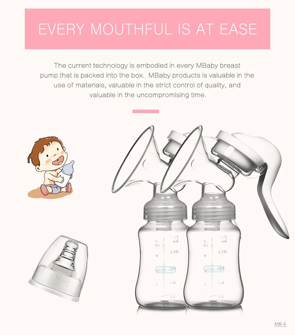 Comfort-Fit Manual Breast Pump