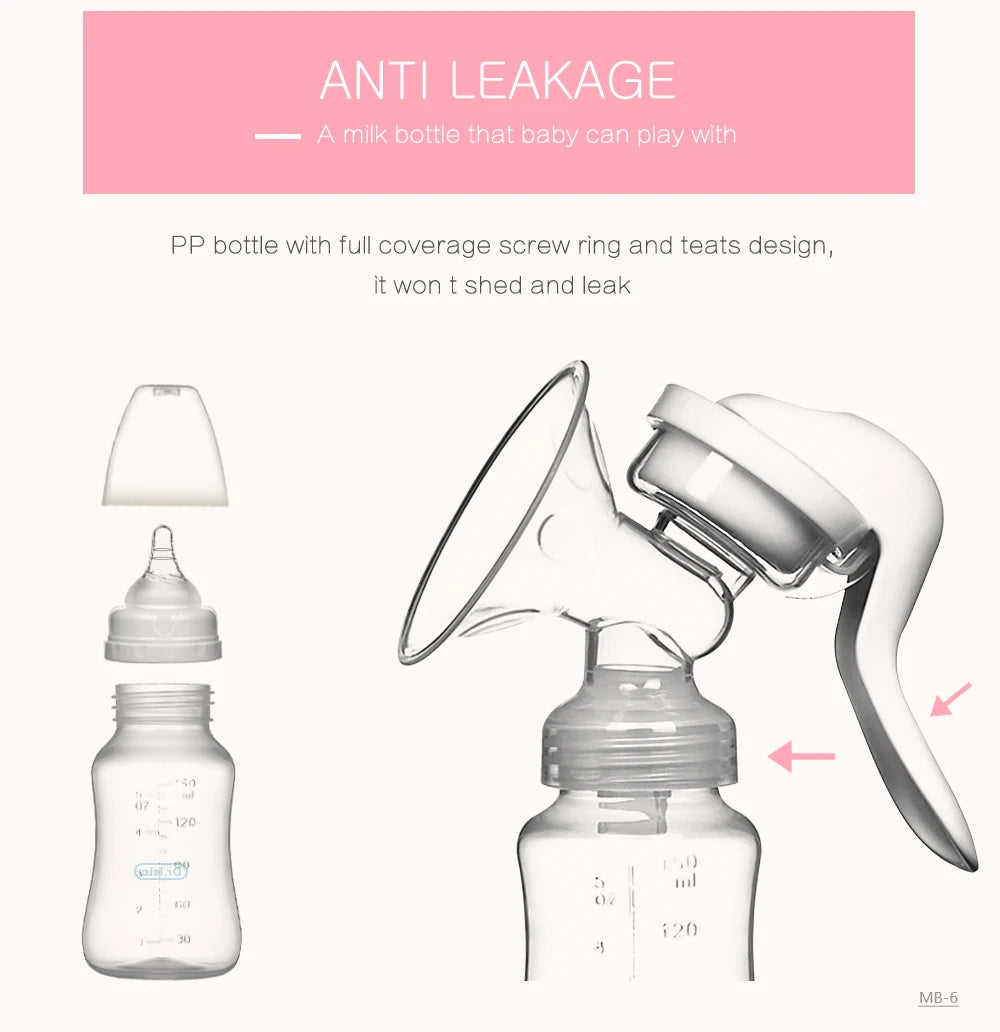 Comfort-Fit Manual Breast Pump