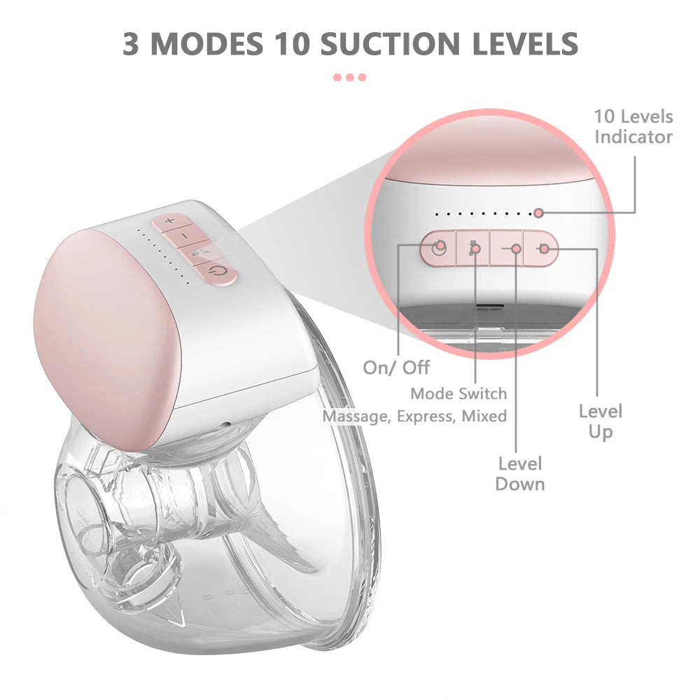 Hands-Free Wearable Breast Pump (8 oz)