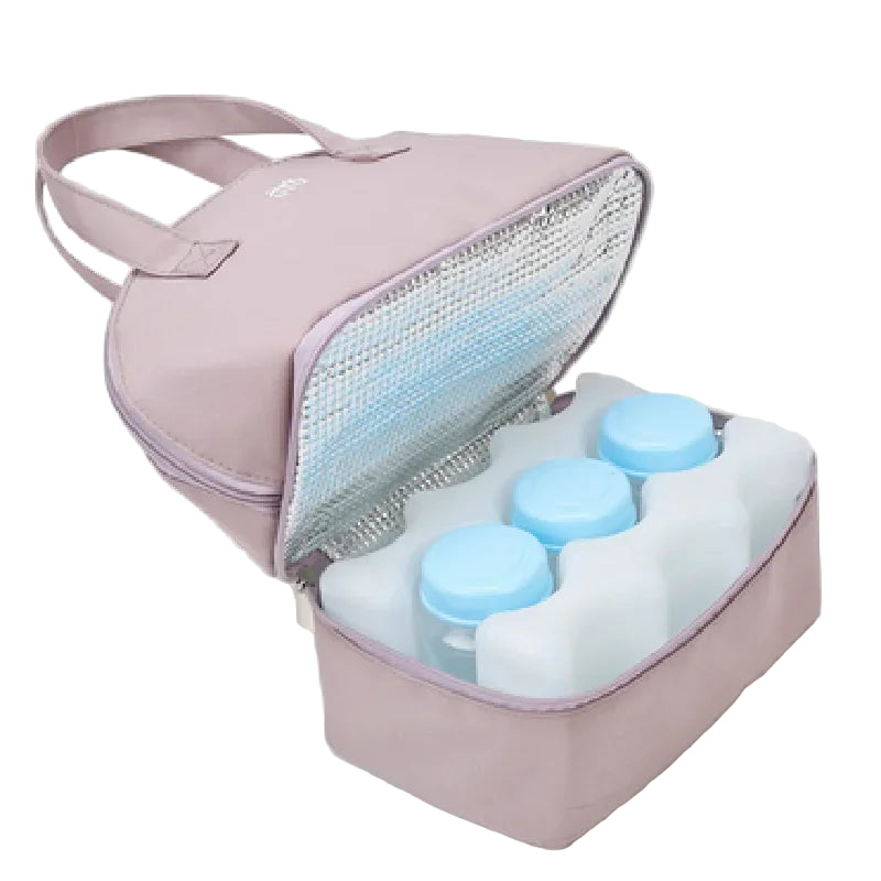 Double-Layer Breast Milk Cooler & Storage Bag