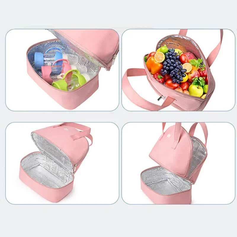 Double-Layer Breast Milk Cooler & Storage Bag